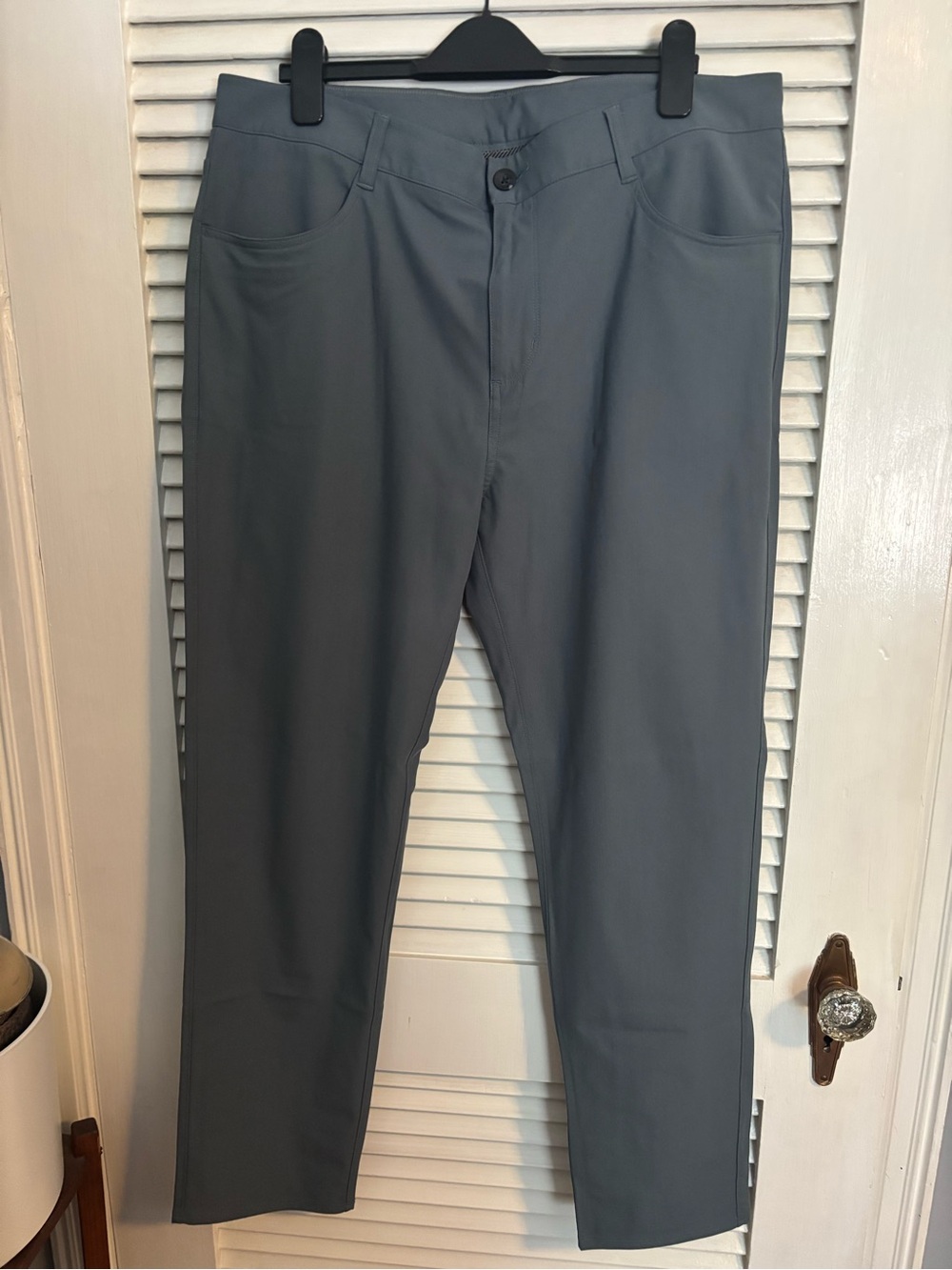 Vuori Meta 5-Pocket Casual Chinos in Slate Blue